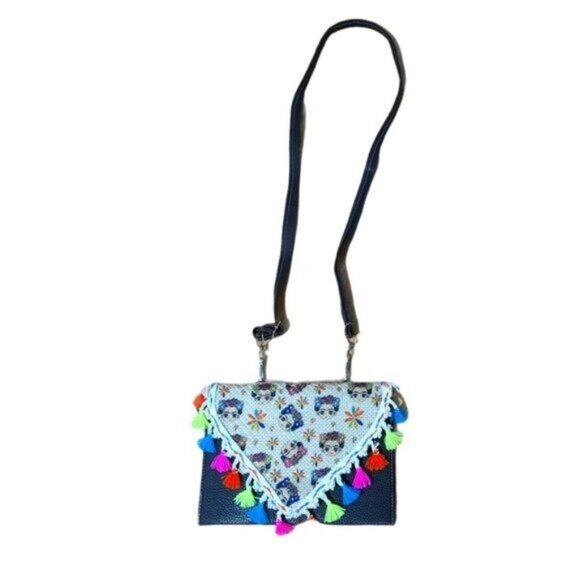 Frida Kahlo Mexican Artesanal Crossbody/Cl… - Picture 6 of 10